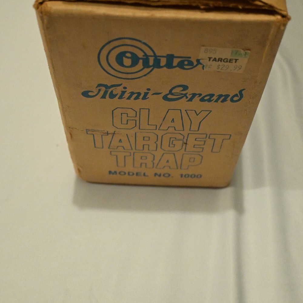 Deadstock Vtg Outers Mini-Grand Target Trap Portable Clay Pigeon‎ Model 1000 USA - Picture 3 of 5